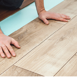 Pose de parquet